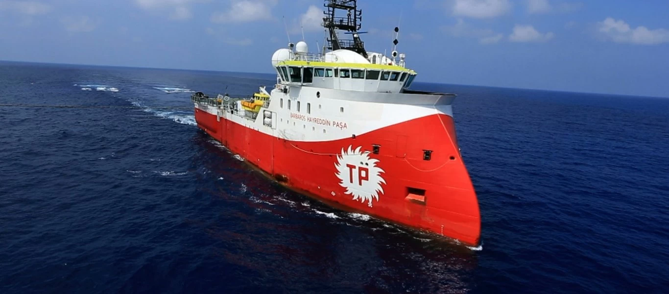 Η Ελλάδα στέλνει τον Ν.Δένδια για διάλογο και η Τουρκία... το Barbaros: Πλέει ανοιχτά της Λέσβου (χάρτης)